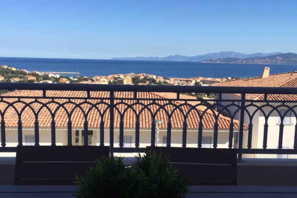 Appart Avec Terrasse Vue Sur Mer Exceptionnelle LʼÎle-Rousse Exteriér fotografie